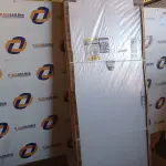 LOTE 091 - 5.020 - PORTA DURAPLAC BRANCA APD 085X215 DIR REQ12 HAIALA NOVO. (NO ESTADO)