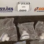 LOTE 009 - 05 CONJUNTOS NICHO PARA REFLETOR FIBRA 1/2 ROSCA SUMMERS NOVO.(NO ESTADO)