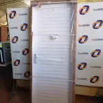 LOTE 284 - 5.211 - PORTA VEN APD BRANCA 085X215 ESQ REQ12 - HAIALA NOVO. (NO ESTADO)