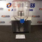 LOTE 233 - 01 REFRESQUEIRA DE 01 CUBA REDONDA MARCA POLOGEL 220V. (NO ESTADO) ATENÇÃO! FAZER A VISITAÇÃO ANTES DE ARREMATAR, NÃO SABEMOS SE FUNCIONA. LEILÃO NÃO TEM GARANTIA E NEM DEVOLUÇÃO, SUJEITO A POSSÍVEIS AVARIAS VISÍVEIS/OCULTAS E/OU AUSÊNCIA DE COMPONENTES.
