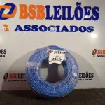 LOTE 286 - 01 ROLO DE CABO FLEXÍVEL 1×10,00MM NA COR AZUL. (NO ESTADO) ATENÇÃO! FAZER A VISITAÇÃO ANTES DE ARREMATAR, NÃO SABEMOS SE FUNCIONA. LEILÃO NÃO TEM GARANTIA E NEM DEVOLUÇÃO, SUJEITO A POSSÍVEIS AVARIAS VISÍVEIS/OCULTAS E/OU AUSÊNCIA DE COMPONENTES.