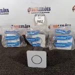 LOTE 002 - 04 CAIXAS PASSAGEM TAMPA INOX REG ALTURA SEM PARAF SUMMERS NOVO.(NO ESTADO)