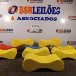 LOTE 170 - 09 POLIBÓIAS EVA FLUTUADOR P/ HIDROGINÁSTICA/NATAÇÃO. (NO ESTADO) ATENÇÃO! FAZER A VISITAÇÃO ANTES DE ARREMATAR, NÃO SABEMOS SE FUNCIONA. LEILÃO NÃO TEM GARANTIA E NEM DEVOLUÇÃO, SUJEITO A POSSÍVEIS AVARIAS VISÍVEIS/OCULTAS E/OU AUSÊNCIA DE COMPONENTES.