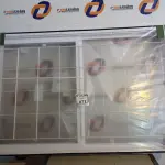 LOTE 071 - 5.014 - JANELA COR TRAD PRONTA 150X100 QUAD REQ12 (1F1M) - HAIALA NOVO. (NO ESTADO)