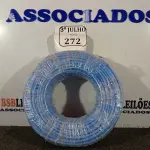 LOTE 272 - 01 ROLO DE CABO FLEXÍVEL 1×10,00MM NA COR AZUL. (NO ESTADO) ATENÇÃO! FAZER A VISITAÇÃO ANTES DE ARREMATAR, NÃO SABEMOS SE FUNCIONA. LEILÃO NÃO TEM GARANTIA E NEM DEVOLUÇÃO, SUJEITO A POSSÍVEIS AVARIAS VISÍVEIS/OCULTAS E/OU AUSÊNCIA DE COMPONENTES.