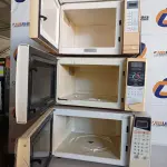 LOTE 237 - 03 MICRO-ONDAS PARA RETIRADA DE PEÇAS SEM PRATO. (NO ESTADO) ATENÇÃO! FAZER A VISITAÇÃO ANTES DE ARREMATAR, NÃO SABEMOS SE FUNCIONA. LEILÃO NÃO TEM GARANTIA E NEM DEVOLUÇÃO, SUJEITO A POSSÍVEIS AVARIAS VISÍVEIS/OCULTAS E/OU AUSÊNCIA DE COMPONENTES.
