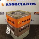 LOTE 255 - 01 LATA DE TINTA TEXTURATTO PREMIUM EFEITO RÚSTICO EXTERIOR/INTERIOR SUVINIL 25KG. (NO ESTADO) ATENÇÃO! FAZER A VISITAÇÃO ANTES DE ARREMATAR, NÃO SABEMOS SE FUNCIONA. LEILÃO NÃO TEM GARANTIA E NEM DEVOLUÇÃO, SUJEITO A POSSÍVEIS AVARIAS VISÍVEIS/OCULTAS E/OU AUSÊNCIA DE COMPONENTES.