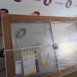 LOTE 151 - 4.553 - JANELA COR PRÁTICA 2FLS/1MOV 150X100 S/GRAD HAIALA NOVO. (NO ESTADO)