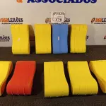 LOTE 170 - 09 POLIBÓIAS EVA FLUTUADOR P/ HIDROGINÁSTICA/NATAÇÃO. (NO ESTADO) ATENÇÃO! FAZER A VISITAÇÃO ANTES DE ARREMATAR, NÃO SABEMOS SE FUNCIONA. LEILÃO NÃO TEM GARANTIA E NEM DEVOLUÇÃO, SUJEITO A POSSÍVEIS AVARIAS VISÍVEIS/OCULTAS E/OU AUSÊNCIA DE COMPONENTES.