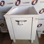 LOTE 118 - 01 GABINETE ACO COM TANQUE FIBRADO 060X060 BRA SIMPLES COD 5.556 – HB METALURGICA NOVO. (NO ESTADO)