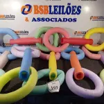 LOTE 169 - 09 FLUTUADORES DE BRAÇO E 10 FLUTUADORES DE ARGOLA INFANTIL USADO. (NO ESTADO) ATENÇÃO! FAZER A VISITAÇÃO ANTES DE ARREMATAR, NÃO SABEMOS SE FUNCIONA. LEILÃO NÃO TEM GARANTIA E NEM DEVOLUÇÃO, SUJEITO A POSSÍVEIS AVARIAS VISÍVEIS/OCULTAS E/OU AUSÊNCIA DE COMPONENTES.