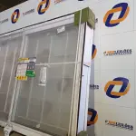 LOTE 071 - 5.014 - JANELA COR TRAD PRONTA 150X100 QUAD REQ12 (1F1M) - HAIALA NOVO. (NO ESTADO)