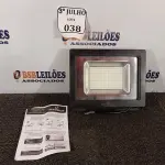 LOTE 038 - 01 REFLETOR DECORLED SUPERLED 220V 100W LUZ BRANCA - DECORLUX NOVO. (NO ESTADO)