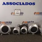 LOTE 261 - 05 CAIXAS DE SOM PASSIVAS E 01 APARELHO MARCA GOLD 110V. (NO ESTADO) ATENÇÃO! FAZER A VISITAÇÃO ANTES DE ARREMATAR, NÃO SABEMOS SE FUNCIONA. LEILÃO NÃO TEM GARANTIA E NEM DEVOLUÇÃO, SUJEITO A POSSÍVEIS AVARIAS VISÍVEIS/OCULTAS E/OU AUSÊNCIA DE COMPONENTES.