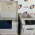 LOTE 219 - 01 IMPRESSORA COLORIDA LASER JET, MODELO:3500 MARCA HP, 01 IMPRESSORA COLORIDA, MODELO: C430DN MARCA RICHO E 01 IMPRESSORA XEROX MOD: PHASER 6700. (NO ESTADO) ATENÇÃO! FAZER A VISITAÇÃO ANTES DE ARREMATAR, NÃO SABEMOS SE FUNCIONA. LEILÃO NÃO TEM GARANTIA E NEM DEVOLUÇÃO, SUJEITO A POSSÍVEIS AVARIAS VISÍVEIS/OCULTAS E/OU AUSÊNCIA DE COMPONENTES.