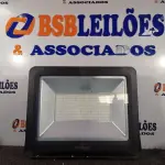 LOTE 044 - 01 REFLETORE DECORLED SUPERLED 220V 200W LUZ BRANCA - DECORLUX NOVO. (NO ESTADO)