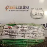 LOTE 288 - 01 ROLO DE CABO FLEXÍVEL 1×4,00MM NA COR VERDE. (NO ESTADO) ATENÇÃO! FAZER A VISITAÇÃO ANTES DE ARREMATAR, NÃO SABEMOS SE FUNCIONA. LEILÃO NÃO TEM GARANTIA E NEM DEVOLUÇÃO, SUJEITO A POSSÍVEIS AVARIAS VISÍVEIS/OCULTAS E/OU AUSÊNCIA DE COMPONENTES.
