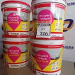 LOTE 126 - 04 RECUPERA RODAPE BRANCO BALDE 12KG - QUARTZOLIT NOVO. (NO ESTADO)
