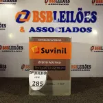 LOTE 285 - 01 LATA DE TINTA TEXTURATTO PREMIUM EFEITO RÚSTICO EXTERIOR/INTERIOR SUVINIL 25KG. NO ESTADO) ATENÇÃO! FAZER A VISITAÇÃO ANTES DE ARREMATAR, NÃO SABEMOS SE FUNCIONA. LEILÃO NÃO TEM GARANTIA E NEM DEVOLUÇÃO, SUJEITO A POSSÍVEIS AVARIAS VISÍVEIS/OCULTAS E/OU AUSÊNCIA DE COMPONENTES.