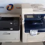 LOTE 218 - 02 IMPRESSORAS, SENDO 01 A LASER MODELO:5280 MARCA CANON E 01MULTIFUNCIONAL WORKCENTRE 6605 SEM TONNER. (NO ESTADO) ATENÇÃO! FAZER A VISITAÇÃO ANTES DE ARREMATAR, NÃO SABEMOS SE FUNCIONA. LEILÃO NÃO TEM GARANTIA E NEM DEVOLUÇÃO, SUJEITO A POSSÍVEIS AVARIAS VISÍVEIS/OCULTAS E/OU AUSÊNCIA DE COMPONENTES.