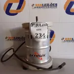 LOTE 234 - 01 BASE DE LIQUIDIFICADOR INDUSTRIAL MARCA SKYMSEN.  (NO ESTADO) ATENÇÃO! FAZER A VISITAÇÃO ANTES DE ARREMATAR, NÃO SABEMOS SE FUNCIONA. LEILÃO NÃO TEM GARANTIA E NEM DEVOLUÇÃO, SUJEITO A POSSÍVEIS AVARIAS VISÍVEIS/OCULTAS E/OU AUSÊNCIA DE COMPONENTES.