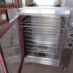 LOTE 328 - 01 FORNO COMBINADO ELÉTRICO COM ESTUFA PANIFICAÇÃO PERFECTA SUBWAY. POTÊNCIA 5500W 2,15CM DE ALTURA, 105CM DE LARGURA E0,68CM DE PROFUNDIDADE (NO ESTADO) ATENÇÃO! FAZER A VISITAÇÃO ANTES DE ARREMATAR, NÃO SABEMOS SE FUNCIONA. LEILÃO NÃO TEM GARANTIA E NEM DEVOLUÇÃO, SUJEITO A POSSÍVEIS AVARIAS VISÍVEIS/OCULTAS E/OU AUSÊNCIA DE COMPONENTES.