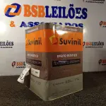 LOTE 225 - 01 LATA DE TINTA TEXTURATTO PREMIUM EFEITO RÚSTICO EXTERIOR/INTERIOR SUVINIL 25KG. (NO ESTADO) ATENÇÃO! FAZER A VISITAÇÃO ANTES DE ARREMATAR, NÃO SABEMOS SE FUNCIONA. LEILÃO NÃO TEM GARANTIA E NEM DEVOLUÇÃO, SUJEITO A POSSÍVEIS AVARIAS VISÍVEIS/OCULTAS E/OU AUSÊNCIA DE COMPONENTES.