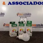 LOTE 024 - 03 LÂMPADAS SSMART WI-FI LED 10W A60 RGB - TASHIBRA NOVO. (NO ESTADO)
