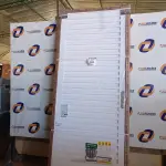 LOTE 284 - 5.211 - PORTA VEN APD BRANCA 085X215 ESQ REQ12 - HAIALA NOVO. (NO ESTADO)