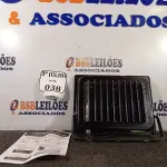 LOTE 038 - 01 REFLETOR DECORLED SUPERLED 220V 100W LUZ BRANCA - DECORLUX NOVO. (NO ESTADO)