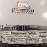 LOTE 232 - 01 ROLO DE CABO FLEXÍVEL 1×4,00MM NA COR PRETO. (NO ESTADO) ATENÇÃO! FAZER A VISITAÇÃO ANTES DE ARREMATAR, NÃO SABEMOS SE FUNCIONA. LEILÃO NÃO TEM GARANTIA E NEM DEVOLUÇÃO, SUJEITO A POSSÍVEIS AVARIAS VISÍVEIS/OCULTAS E/OU AUSÊNCIA DE COMPONENTES.
