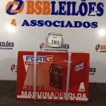 LOTE 183 - 01 MÁQUINA DE SOLDA INVERSORA 220V MARCA FORTG NOVA. (NO ESTADO)