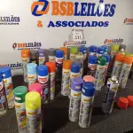 LOTE 111 - 40 TINTAS SPRAY 400ML MUNDIAL PRIME VÁRIAS CORES NOVO. (NO ESTADO)