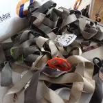 LOTE 231 - 01 LOTE COM 05 CINTOS DE SEGURANÇA.  (NO ESTADO) ATENÇÃO! FAZER A VISITAÇÃO ANTES DE ARREMATAR, NÃO SABEMOS SE FUNCIONA. LEILÃO NÃO TEM GARANTIA E NEM DEVOLUÇÃO, SUJEITO A POSSÍVEIS AVARIAS VISÍVEIS/OCULTAS E/OU AUSÊNCIA DE COMPONENTES.