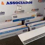 LOTE 240 - 05 CAIXAS DE PASSAGEM PARA DRENO VERTICAL MARCA EOS. (NO ESTADO) ATENÇÃO! FAZER A VISITAÇÃO ANTES DE ARREMATAR, NÃO SABEMOS SE FUNCIONA. LEILÃO NÃO TEM GARANTIA E NEM DEVOLUÇÃO, SUJEITO A POSSÍVEIS AVARIAS VISÍVEIS/OCULTAS E/OU AUSÊNCIA DE COMPONENTES.
