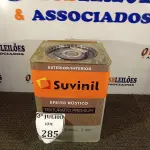 LOTE 285 - 01 LATA DE TINTA TEXTURATTO PREMIUM EFEITO RÚSTICO EXTERIOR/INTERIOR SUVINIL 25KG. NO ESTADO) ATENÇÃO! FAZER A VISITAÇÃO ANTES DE ARREMATAR, NÃO SABEMOS SE FUNCIONA. LEILÃO NÃO TEM GARANTIA E NEM DEVOLUÇÃO, SUJEITO A POSSÍVEIS AVARIAS VISÍVEIS/OCULTAS E/OU AUSÊNCIA DE COMPONENTES.