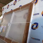 LOTE 151 - 4.553 - JANELA COR PRÁTICA 2FLS/1MOV 150X100 S/GRAD HAIALA NOVO. (NO ESTADO)