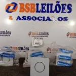 LOTE 001 - 04 CAIXAS PASSAGEM TAMPA INOX REG ALTURA SEM PARAF -SUMMERS NOVO.(NO ESTADO)