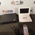 LOTE 256 - 01 DVD PORTATIL E 01 DVR MARCA GIGA 04 CANAIS. (NO ESTADO) ATENÇÃO! FAZER A VISITAÇÃO ANTES DE ARREMATAR, NÃO SABEMOS SE FUNCIONA. LEILÃO NÃO TEM GARANTIA E NEM DEVOLUÇÃO, SUJEITO A POSSÍVEIS AVARIAS VISÍVEIS/OCULTAS E/OU AUSÊNCIA DE COMPONENTES.
