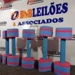 LOTE 180 - 02 LOTES DE 3 PARES DE HALTERES DE 1KG A 2KG AZUL/ROSA. (NO ESTADO) ATENÇÃO! FAZER A VISITAÇÃO ANTES DE ARREMATAR, NÃO SABEMOS SE FUNCIONA. LEILÃO NÃO TEM GARANTIA E NEM DEVOLUÇÃO, SUJEITO A POSSÍVEIS AVARIAS VISÍVEIS/OCULTAS E/OU AUSÊNCIA DE COMPONENTES.