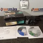 LOTE 258 - 01 MÁQUINA FOTOGRAFICA MARCA FUJIFILM. (NO ESTADO) ATENÇÃO! FAZER A VISITAÇÃO ANTES DE ARREMATAR, NÃO SABEMOS SE FUNCIONA. LEILÃO NÃO TEM GARANTIA E NEM DEVOLUÇÃO, SUJEITO A POSSÍVEIS AVARIAS VISÍVEIS/OCULTAS E/OU AUSÊNCIA DE COMPONENTES.