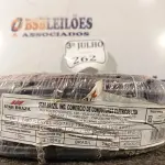 LOTE 262 - 01 ROLO DE CABO FLEXÍVEL 1×4,00MM NA COR PRETO. (NO ESTADO) ATENÇÃO! FAZER A VISITAÇÃO ANTES DE ARREMATAR, NÃO SABEMOS SE FUNCIONA. LEILÃO NÃO TEM GARANTIA E NEM DEVOLUÇÃO, SUJEITO A POSSÍVEIS AVARIAS VISÍVEIS/OCULTAS E/OU AUSÊNCIA DE COMPONENTES.