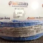 LOTE 286 - 01 ROLO DE CABO FLEXÍVEL 1×10,00MM NA COR AZUL. (NO ESTADO) ATENÇÃO! FAZER A VISITAÇÃO ANTES DE ARREMATAR, NÃO SABEMOS SE FUNCIONA. LEILÃO NÃO TEM GARANTIA E NEM DEVOLUÇÃO, SUJEITO A POSSÍVEIS AVARIAS VISÍVEIS/OCULTAS E/OU AUSÊNCIA DE COMPONENTES.
