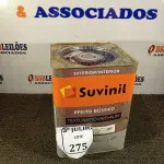 LOTE 275 - 01 LATA DE TINTA TEXTURATTO PREMIUM EFEITO RÚSTICO EXTERIOR/INTERIOR SUVINIL 25KG. (NO ESTADO) ATENÇÃO! FAZER A VISITAÇÃO ANTES DE ARREMATAR, NÃO SABEMOS SE FUNCIONA. LEILÃO NÃO TEM GARANTIA E NEM DEVOLUÇÃO, SUJEITO A POSSÍVEIS AVARIAS VISÍVEIS/OCULTAS E/OU AUSÊNCIA DE COMPONENTES.