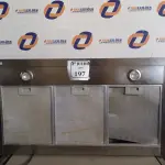 LOTE 197 - 01 COIFA 220V MARCA ELETROMEC. (NO ESTADO) ATENÇÃO! FAZER A VISITAÇÃO ANTES DE ARREMATAR, NÃO SABEMOS SE FUNCIONA. LEILÃO NÃO TEM GARANTIA E NEM DEVOLUÇÃO, SUJEITO A POSSÍVEIS AVARIAS VISÍVEIS/OCULTAS E/OU AUSÊNCIA DE COMPONENTES.