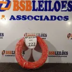 LOTE 222 - 01 ROLO DE CABO FLEXÍVEL 1×4,00MM NA COR VERMELHO. (NO ESTADO) ATENÇÃO! FAZER A VISITAÇÃO ANTES DE ARREMATAR, NÃO SABEMOS SE FUNCIONA. LEILÃO NÃO TEM GARANTIA E NEM DEVOLUÇÃO, SUJEITO A POSSÍVEIS AVARIAS VISÍVEIS/OCULTAS E/OU AUSÊNCIA DE COMPONENTES.