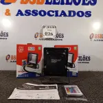 LOTE 036 - 02 REFLETORES DECORLED SUPERLED 220V 10W LUZ BRANCA  DECORLUX NOVO05 REFLETORES DECORLED SUPERLED 220V 10W LUZ BRANCA – DECORLUX NOVO. (NO ESTADO)