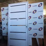 LOTE 093 - 4.555 - PORTA LAMBRI APD BRANCA 100X216 DIR REQ12 HAIALA NOVO. (NO ESTADO)