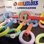 LOTE 169 - 09 FLUTUADORES DE BRAÇO E 10 FLUTUADORES DE ARGOLA INFANTIL USADO. (NO ESTADO) ATENÇÃO! FAZER A VISITAÇÃO ANTES DE ARREMATAR, NÃO SABEMOS SE FUNCIONA. LEILÃO NÃO TEM GARANTIA E NEM DEVOLUÇÃO, SUJEITO A POSSÍVEIS AVARIAS VISÍVEIS/OCULTAS E/OU AUSÊNCIA DE COMPONENTES.