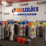 LOTE 111 - 40 TINTAS SPRAY 400ML MUNDIAL PRIME VÁRIAS CORES NOVO. (NO ESTADO)